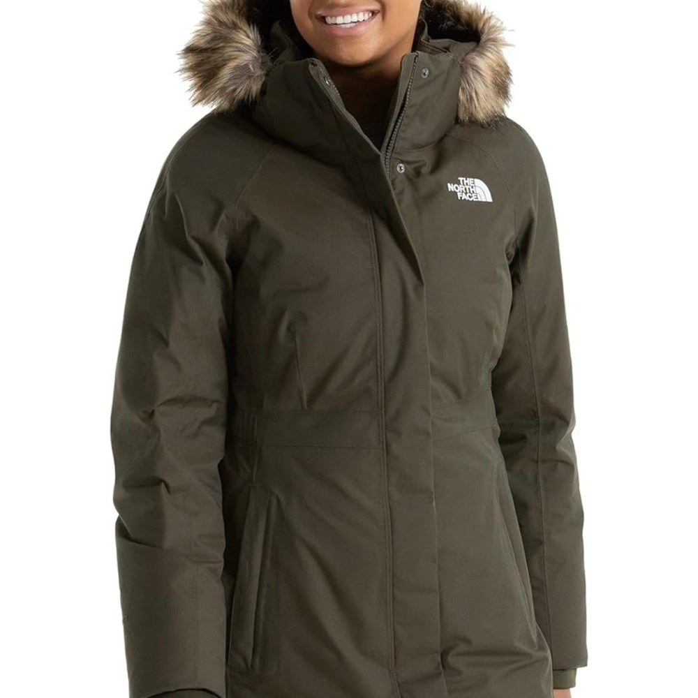 The North Face Arctic Down Parka with Fur Hood